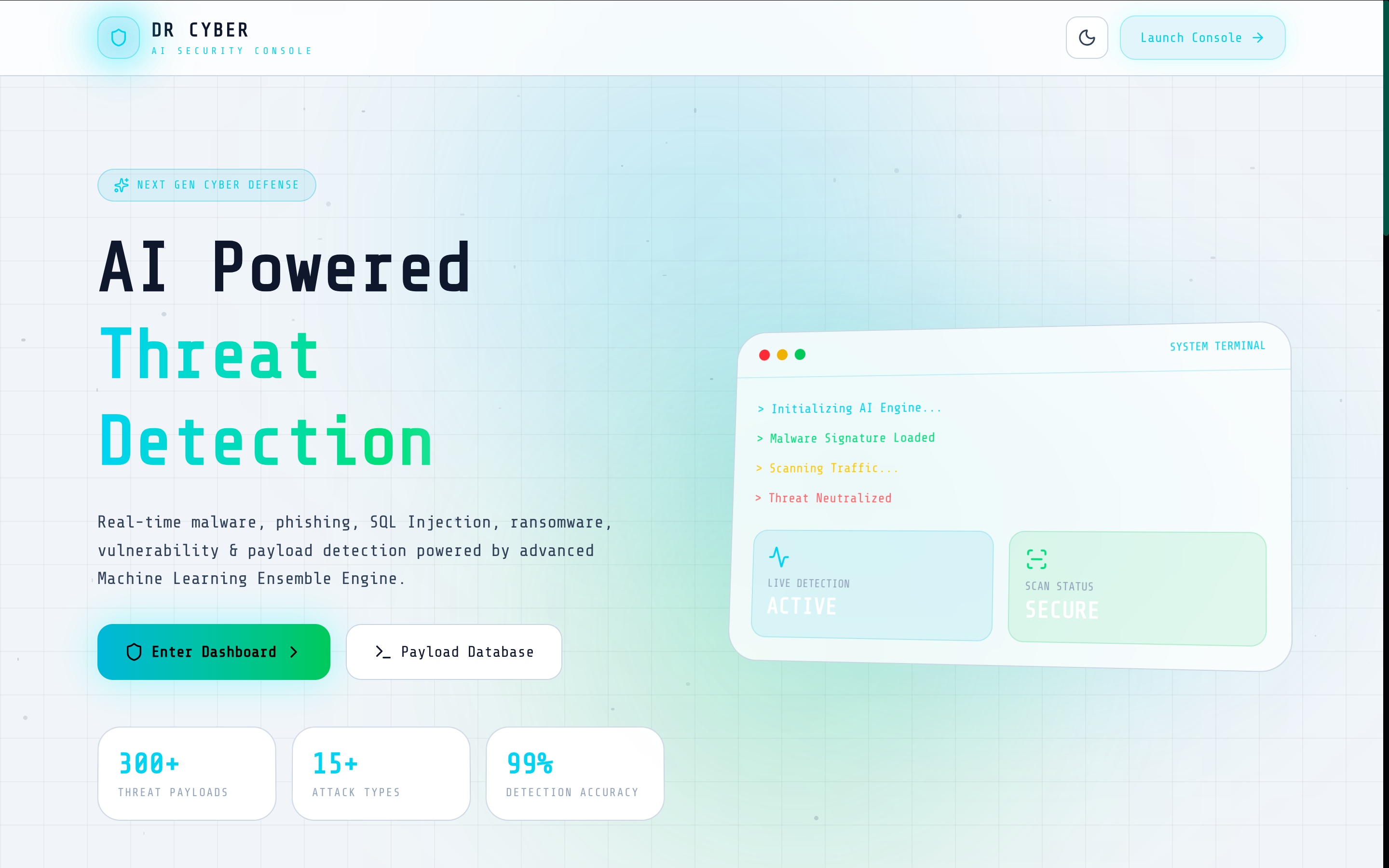 Cyber Detection App – Web Application for Detecting Cyber Threats
